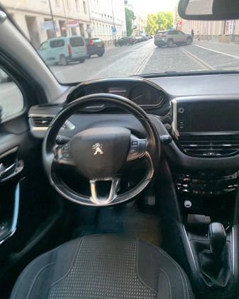 Peugeot 208 cena 36900 przebieg: 96000, rok produkcji 2018 z Warszawa małe 46